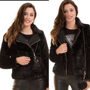 guess allegra reversible puffer jacket